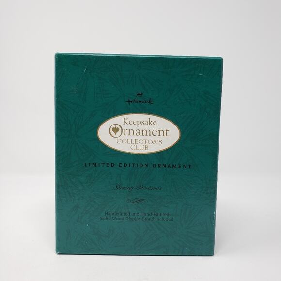 1993 Hallmark Sharing Christmas Limited Edition Keepsake Holiday Ornament. - Picture 1 of 8